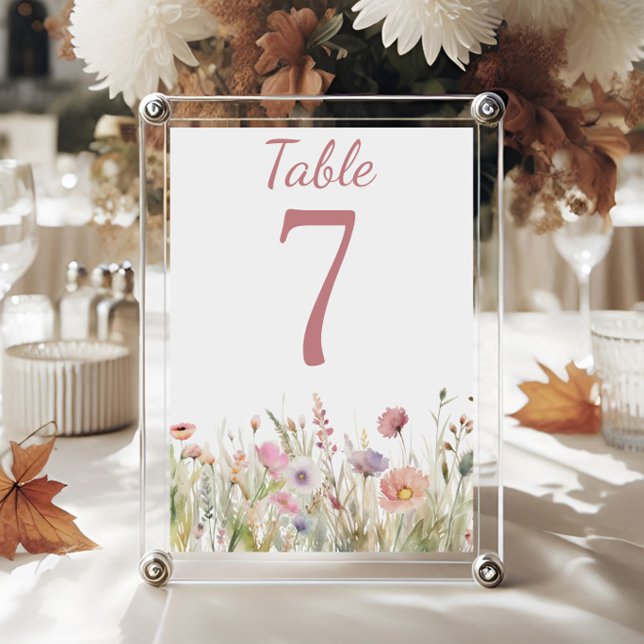 Numeração De Mesa Casamento de Luxury Dusty Pink (Criador carregado)