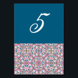 Numeração De Mesa Casamento de Mandala Geométrico de Lattice em Marr<br><div class="desc">Um belo convite para comemorar ocasiões especiais e festivais vem com o digital e o convite eletrônico, de acordo com o seu pedido. Gostaríamos de replicar nossas designs para fazer vários produtos como placas rsvp, envelopes de etiquetas e muito mais. A personalização está disponível para pronta para impressão, mediante solicitação,...</div>