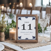 Casamento de Otomi Simple Fiesta Azul Mexicano