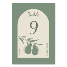 Casamento de pera verde elegante