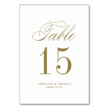 Casamento de Script Clássico Elegante Dourado