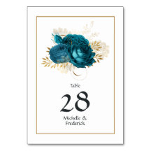 Casamento Desgastado em Turquesa e Dourado Vintage