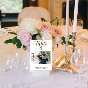 Numeração De Mesa Casamento do tema do viagem de Destino Moderno