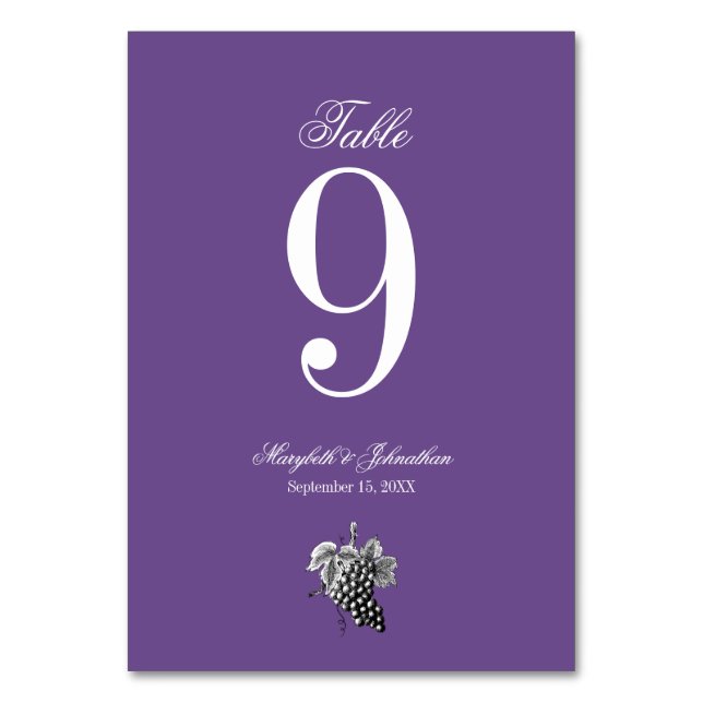 Numeração De Mesa Casamento Editável Toile & Calliografia (Frente)