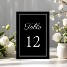 Casamento Elegante Preto e Branco
