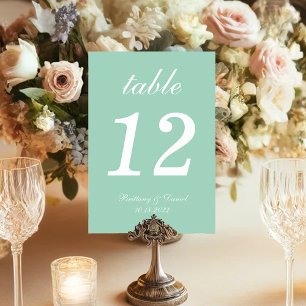 Numeração De Mesa Casamento em Branco Escrito Caligrafia Simples Ver
