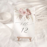 Numeração De Mesa Casamento Floral de Rosa Rosa-Rosa-Cinza<br><div class="desc">Entra num reino de elegância eterno e sussurrou promessas com o nosso belo item, onde a delicada beleza das pétalas rosa poeirentas se entrelinha com o suave alento das flores pastéis. Essa design cativante incorpora a essência do romance e da sofisticação, com botânicos esmagados delicadamente arranjados para evocar um senso...</div>