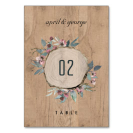 Numeração De Mesa Casamento Floral Eucalyptus, Cor-de-Rosa Selvagem,