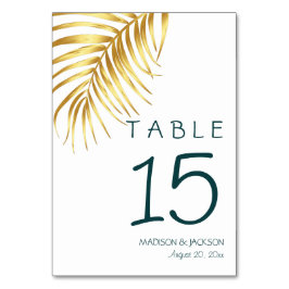 Numeração De Mesa Casamento Floral Tropical