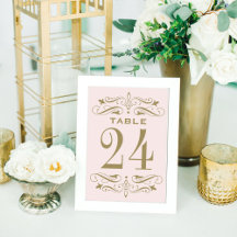 Casamento Florido em Rosa Antigo Dourado Vintage