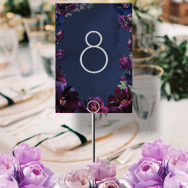 Numeração De Mesa Casamento Flutuante de Toneladas do Marinho de app