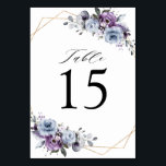 Numeração De Mesa Casamento Geométrico de Sangue Roxo Dusty<br><div class="desc">Os cartões de números de mesa florais modernos e elegantes apresentam um buquê de pessoas rosas de aquarelas em tons de ameixa púrpura, cor-de-rosa poeirenta, mauve, sábio com folhas botânicas verdes e eucalipto com fundo geométrico dourado. Por favor, encontre mais designs e variações na minha loja de "blisswedingpaperie". E fique...</div>