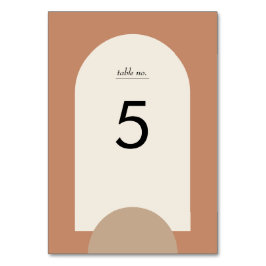 Numeração De Mesa Casamento Geométrico do Arco do Arco de Sand Boho 