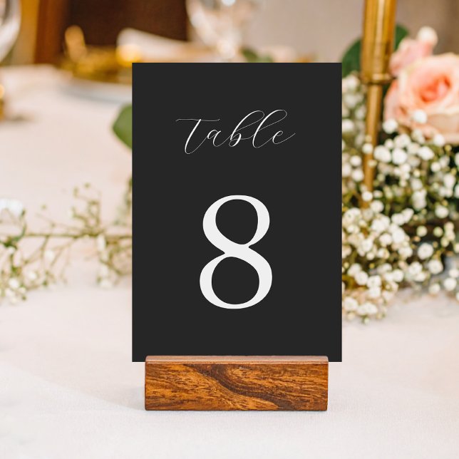 Numeração De Mesa Casamento Minimalista Moderno  (Criador carregado)