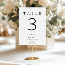 Casamento Minimalista Moderno Preto e Branco
