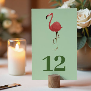 Numeração De Mesa Casamento na Praia Verde Tropical do Flamingo
