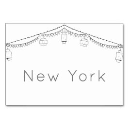 Numeração De Mesa Casamento Negro e Branco Minimalista de Picnic Jar