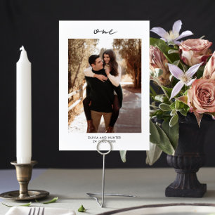 Numeração De Mesa Casamento Negro e Branco minimalista elegante