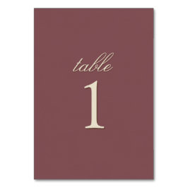 Numeração De Mesa Casamento no Jardim de Vitral TA