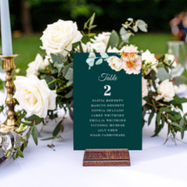 Numeração De Mesa Casamento outono do Plano de Mesa Laranja Queimada