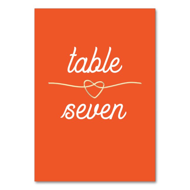 Numeração De Mesa Casamento Retro Moderno (Frente)