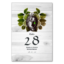 Numeração De Mesa Casamento Rustic Halloween