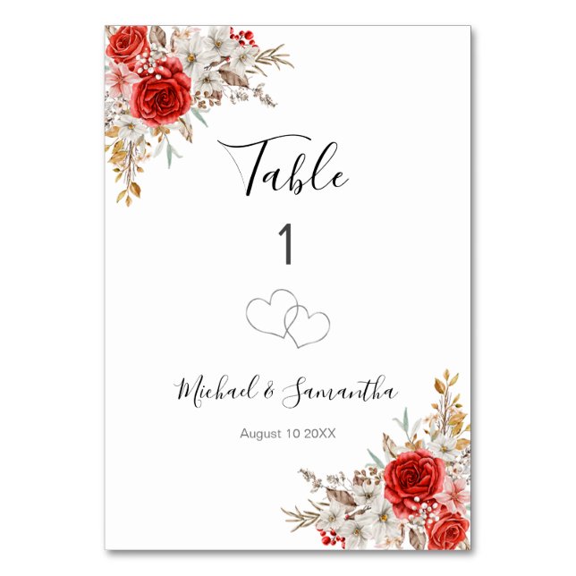 Numeração De Mesa Casamento Rustic Rosa Country (Frente)