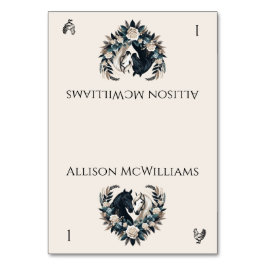 Numeração De Mesa Cavalos de Casamento no Amor- Aves de capoeira