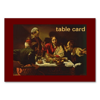Numeração De Mesa Ceia em Emaus com Amigos