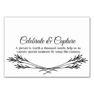 Numeração De Mesa Celebrar e Capturar Placas