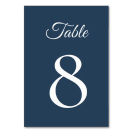 Numeração De Mesa Celestial Winter Midnight Sparkle Weds