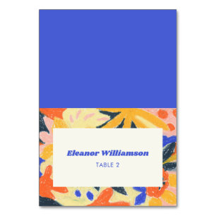 Numeração De Mesa Chá de fraldas Botânico Abstrato de Artéria Retroa