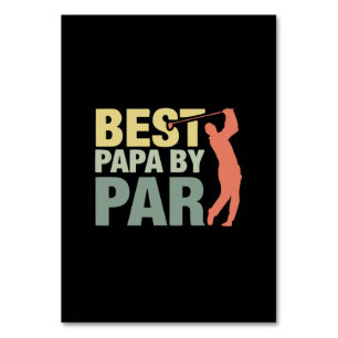 Numeração De Mesa Citações do Avô Melhor Papai Par Golf