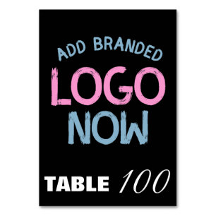 NUMERAÇÃO DE MESA CLIENTE FASHIONÁVEL SIMPLES E LIMPO NEGRO