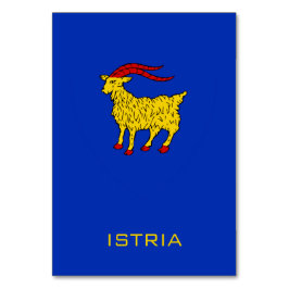Numeração De Mesa Coat of Arms of Istria Adriatic Legacy