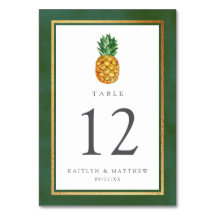 Coleção de Casamentos de Abacaxi Tropical