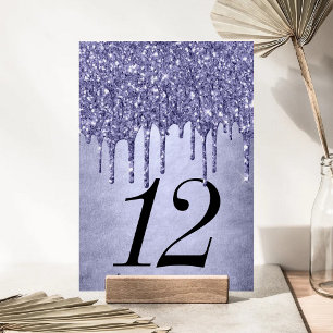 Numeração De Mesa Coletor Roxo   Doce Lavanda 16