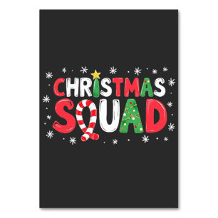 Numeração De Mesa Confronto Familiar de Natal