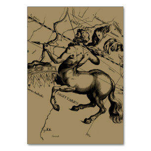 Numeração De Mesa Constelação Sagittarius Hevelius 1690