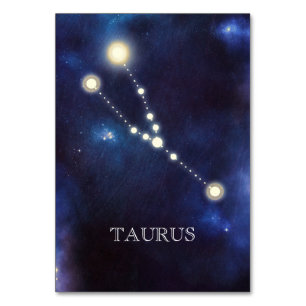Numeração De Mesa Constelação Taurus Número da Tabela de Casamen