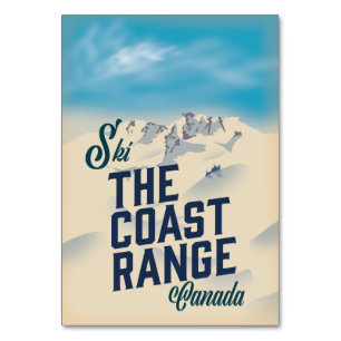 Numeração De Mesa Costa do Canadá