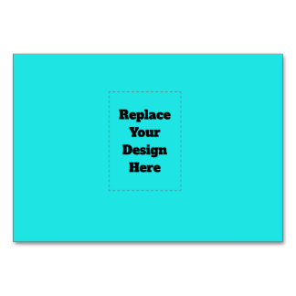 Numeração De Mesa Create Your Own cyan