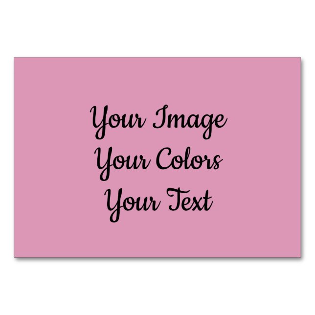 Numeração De Mesa Crie seu (Frente)