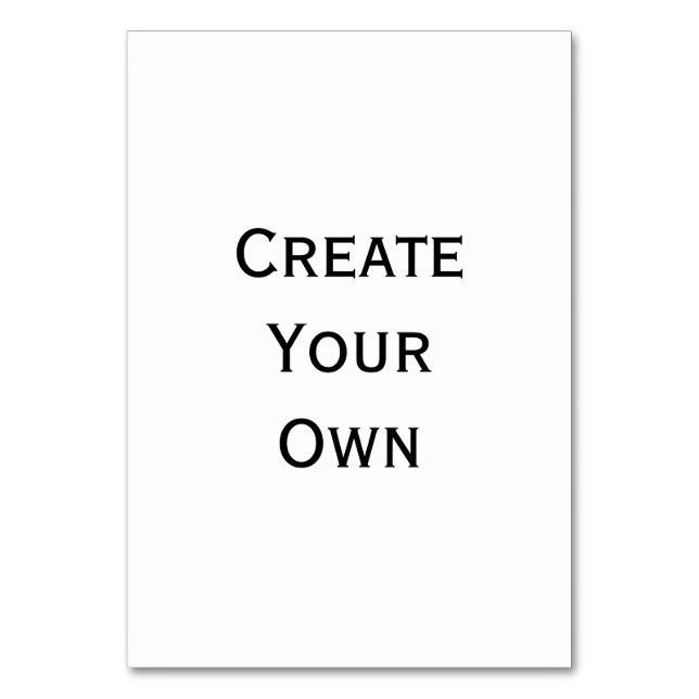 Numeração De Mesa Crie seu (Frente)