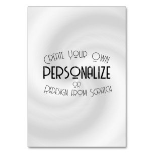 Numeração De Mesa Crie seu próprio design personalizado