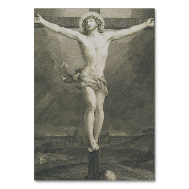 Numeração De Mesa Crucificação de Jesus Cristo (Frente)