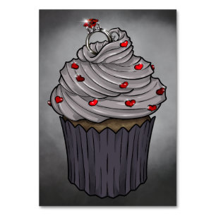 Numeração De Mesa Cupcake de proposta doce