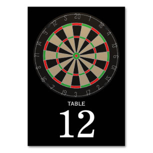 Numeração De Mesa Dardos do Bullseye do amante do Dartboard