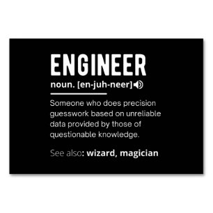 NUMERAÇÃO DE MESA DEFINIÇÃO DO ENGENHEIRO