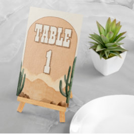 Numeração De Mesa Deserto Boho Cactus Casamento ou Churrasco no Sudo